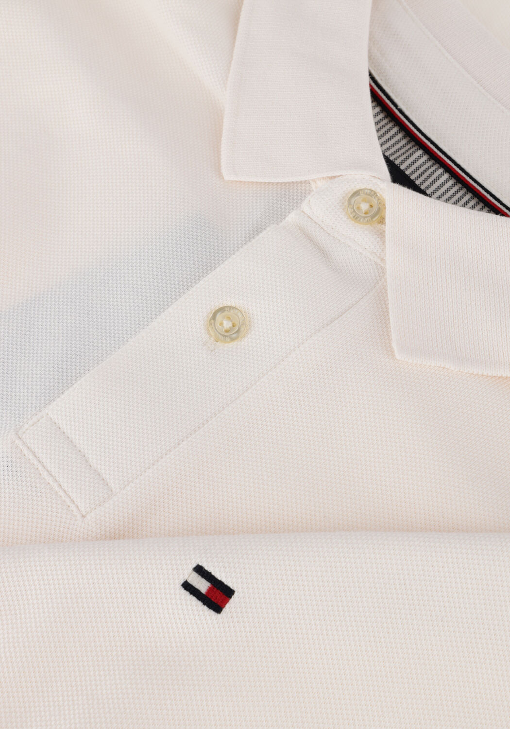 Creme TOMMY HILFIGER Polo-Shirt 1985 REGULAR POLO - large