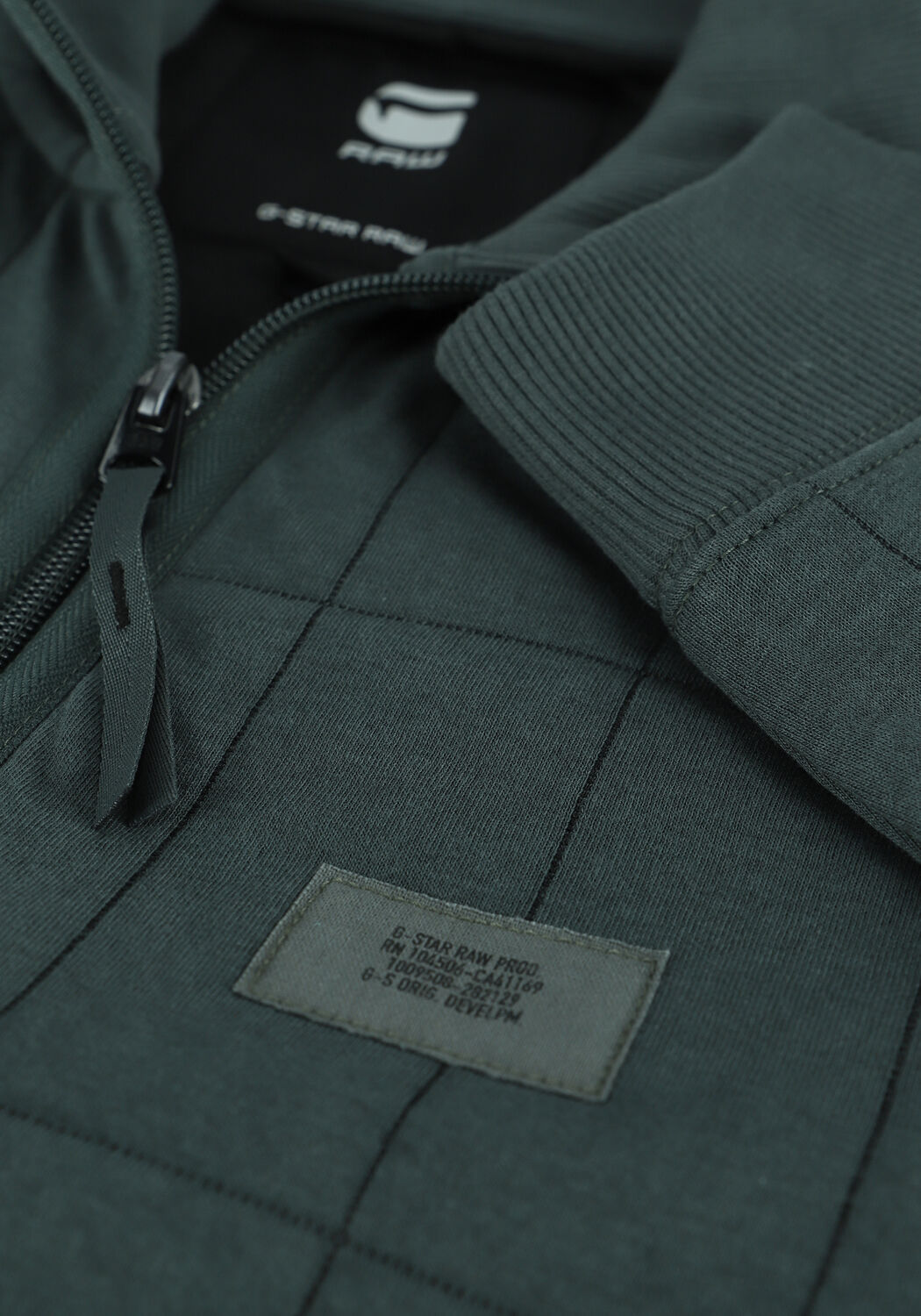 Gr&uuml;ne G-STAR RAW Strickjacke C547 - UTAH JACQUARD SWEAT R- - large