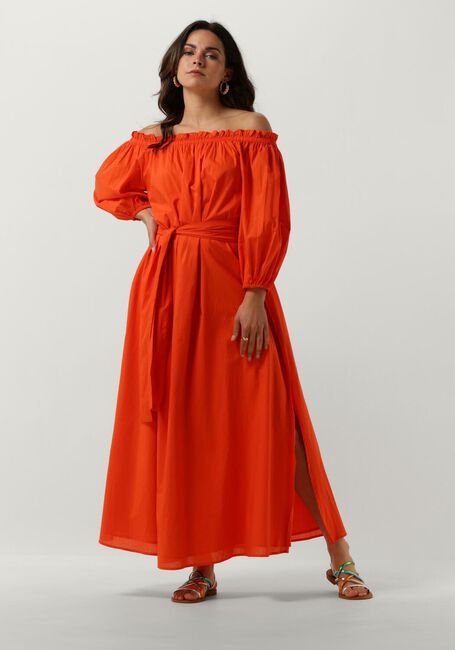 Orangene NOTRE-V Maxikleid NV-DANYA OFF SHOULDER DRESS - large