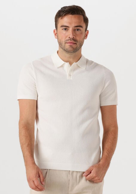 Weiße DRYKORN Polo-Shirt TRITON 420187 - large