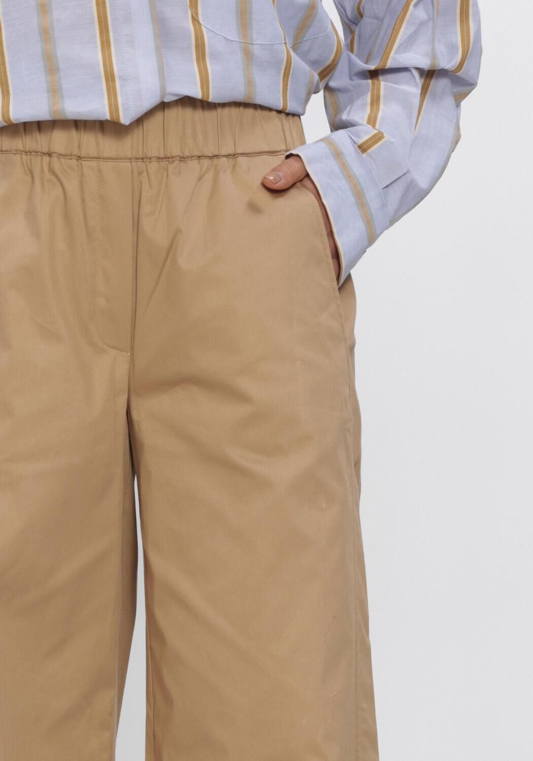 Beige BEAUMONT Weite Hose SCARLET PANTS - large