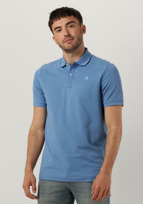 Blaue G-STAR RAW Polo-Shirt DUNDA SLIM POLO S/S - large