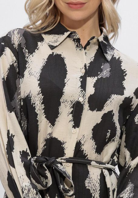 Beige MSCH COPENHAGEN Maxikleid MSCHKARALIE JUSIA SHIRT DRESS AOP - large