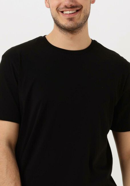 Schwarze SELECTED HOMME T-shirt SLHASPEN SS O-NECK TEE NOOS - large