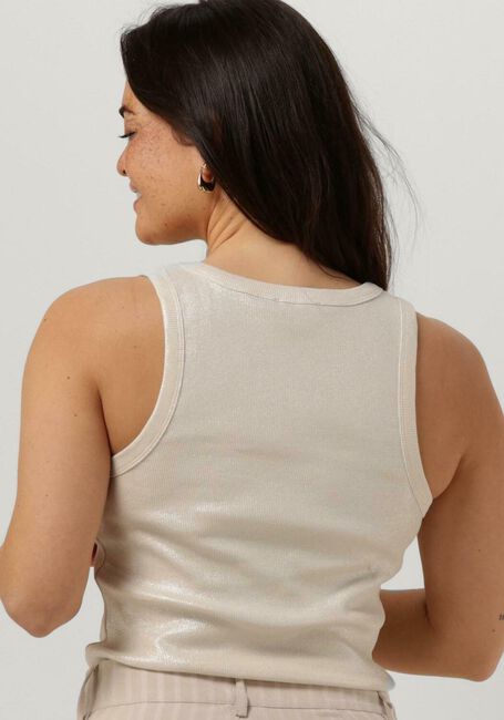 Weiße SUMMUM T-shirt RIB TANKTOP COTTON RIB - large