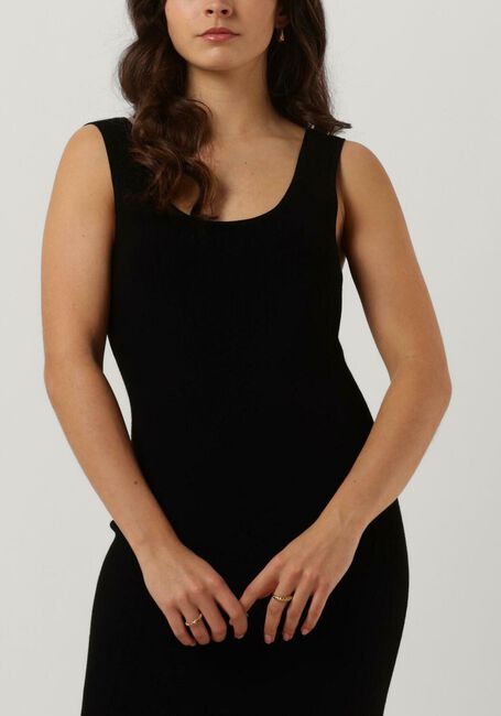 Schwarze DRYKORN Midikleid SEVERE - large