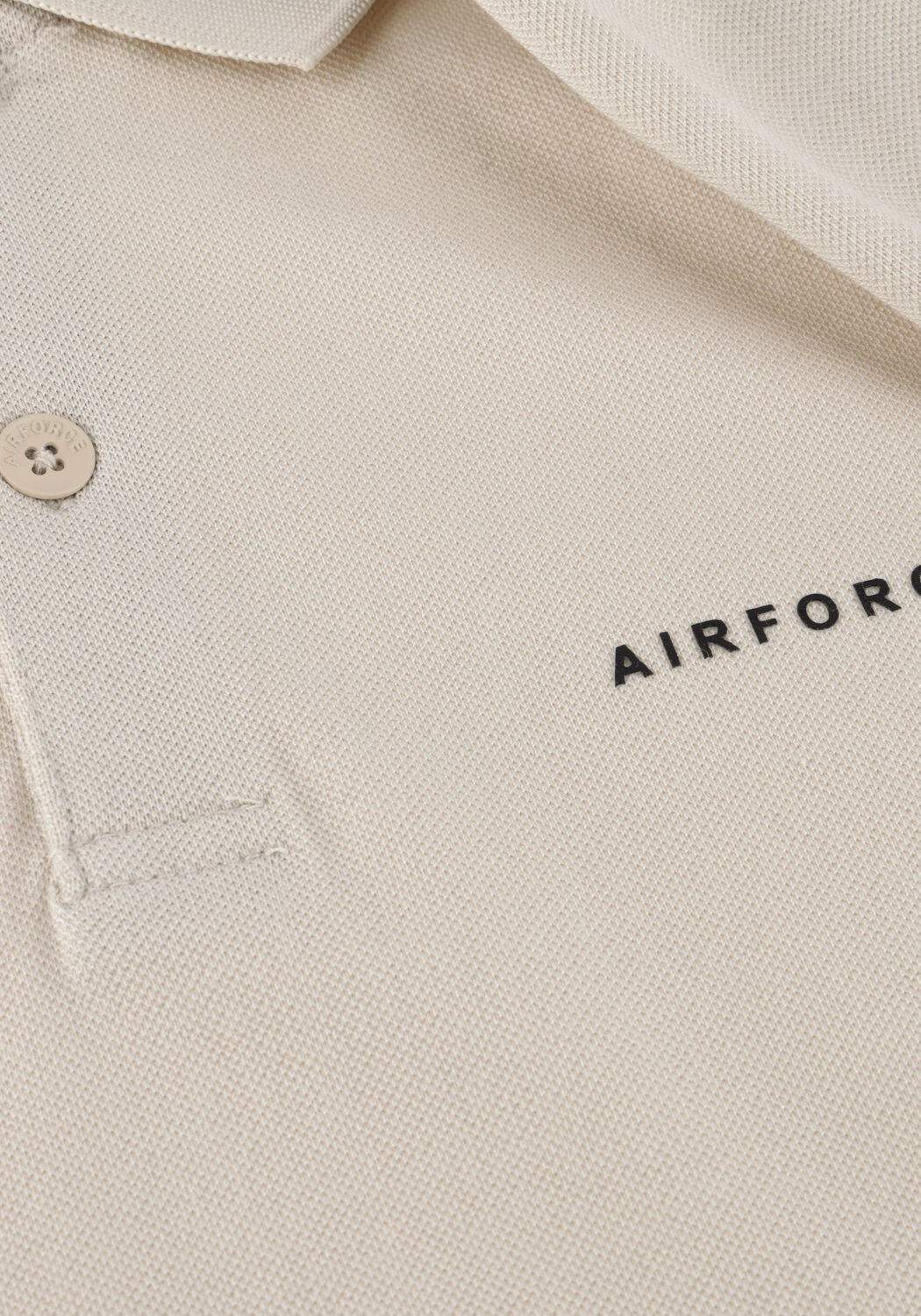 Beige AIRFORCE Polo-Shirt HRB0863 - large