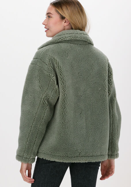 Grüne STAND STUDIO Teddy-Jacke MARINA JACKET TEDDY - large