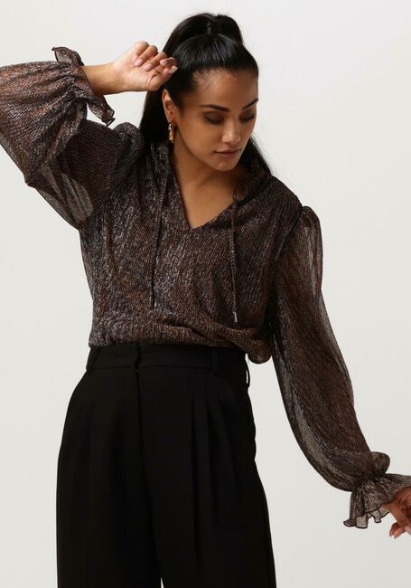 Goldfarbene FREEBIRD Blusen SUNDAY - large