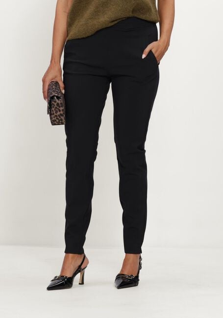 Schwarze STUDIO ANNELOES Hose Downstairs bonded trousers - large