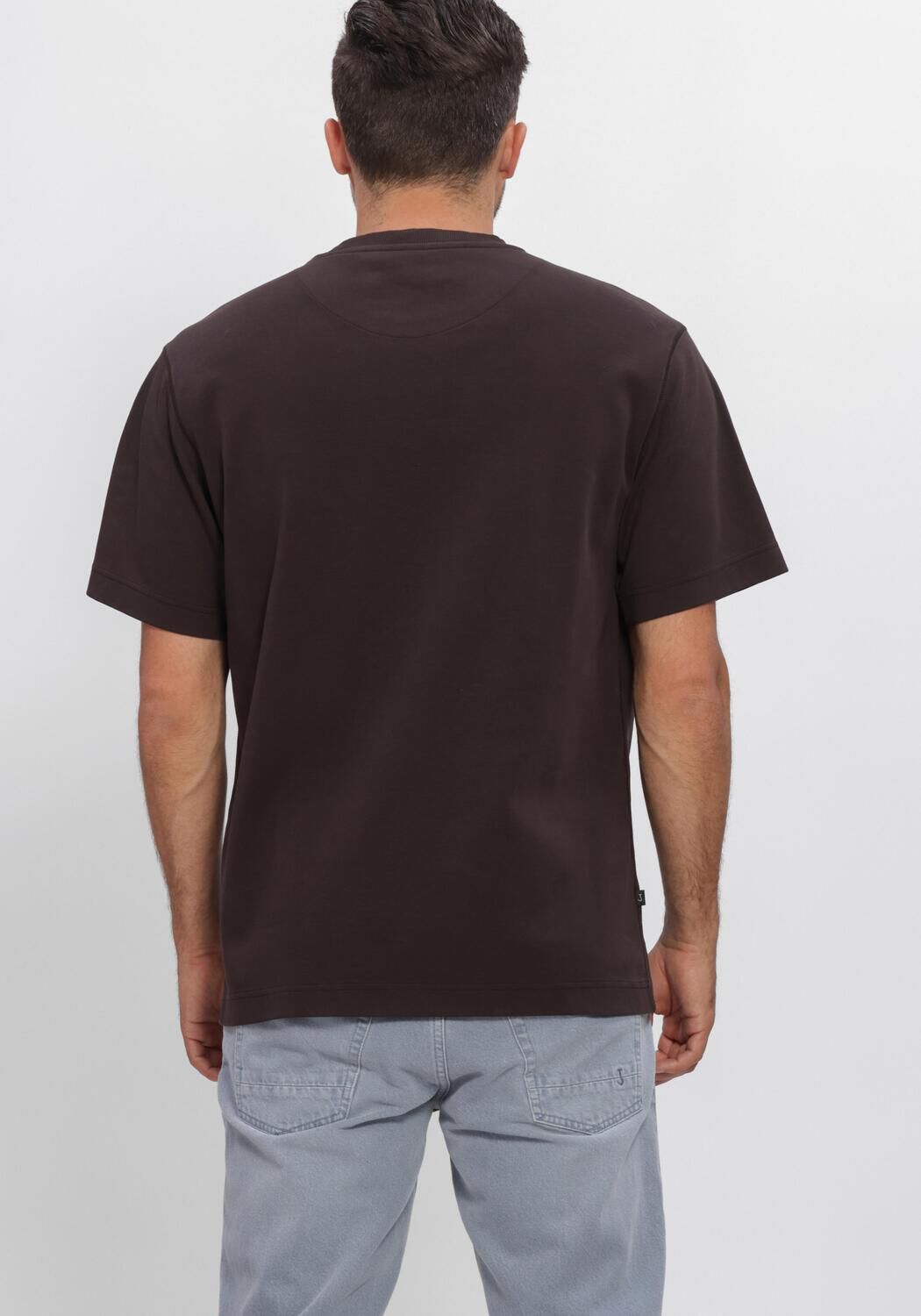 Braune BUTCHER OF BLUE T-shirt MERCER LOOSE TEE - large
