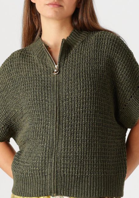 Grüne CAROLINE BISS Strickjacke 1242 - large