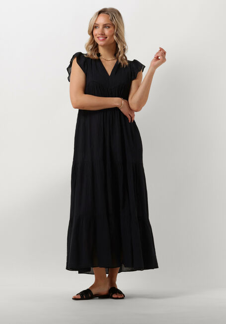 Schwarze DEVOTION Maxikleid ERIETTA - large
