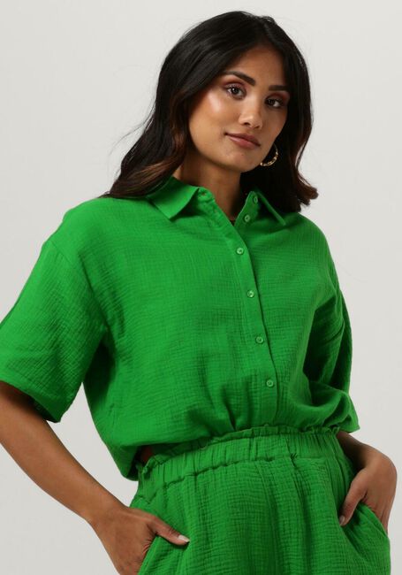 Grüne OBJECT Blusen CARINA 2/4 SHIRT 126 - large