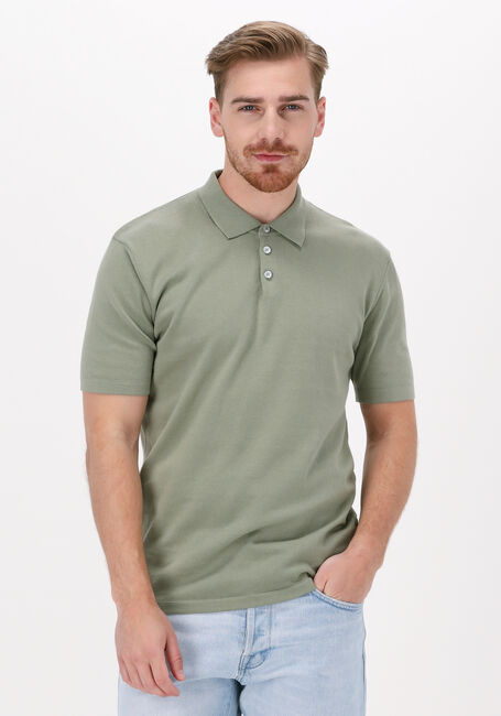 Olive THE GOODPEOPLE Polo-Shirt PLAN - large
