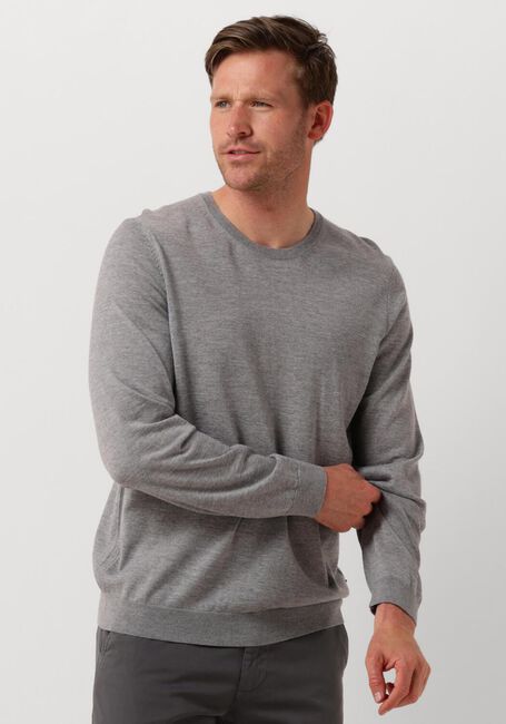 Graue BOSS BLACK Pullover LENO - large