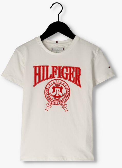 Weiße TOMMY HILFIGER T-shirt HILFIGER VARSITY TEE S/S - large