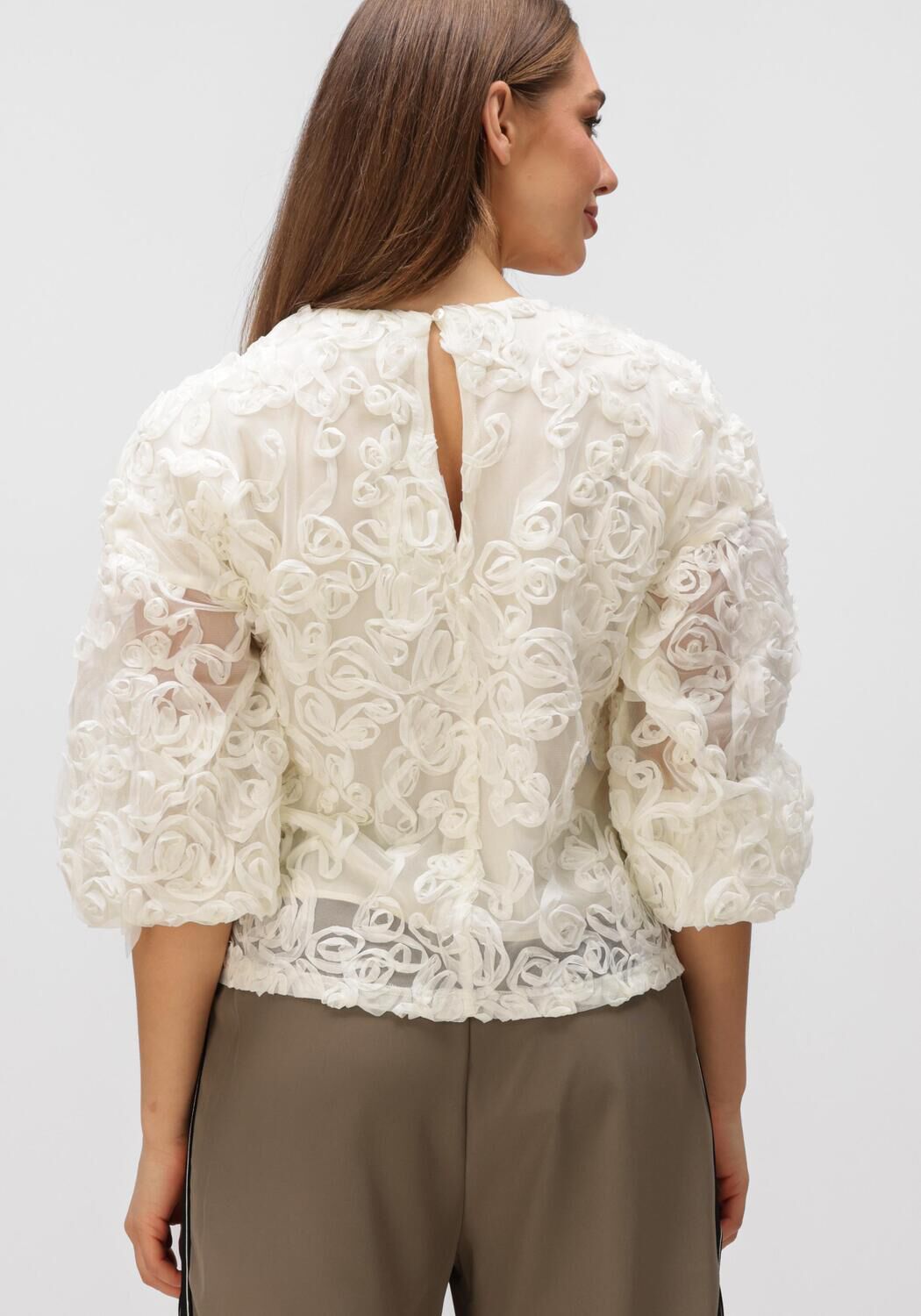 Nicht-gerade weiss CO'COUTURE Blusen TESSY FLOWER BLOUSE - large
