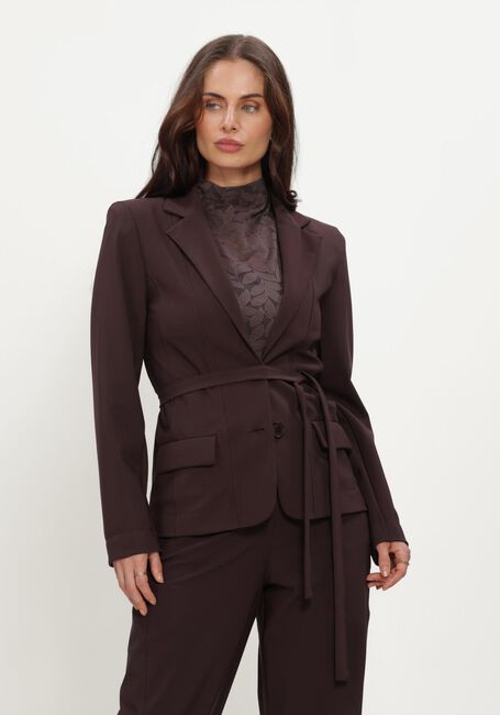 Bordeaux STUDIO ANNELOES Blazer Elin bonded blazer - large