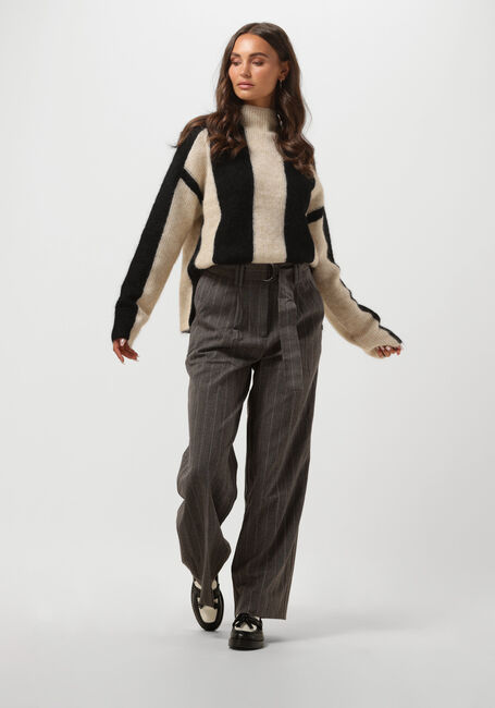 Graue SECOND FEMALE Hose PIYA HW TROUSERS - large