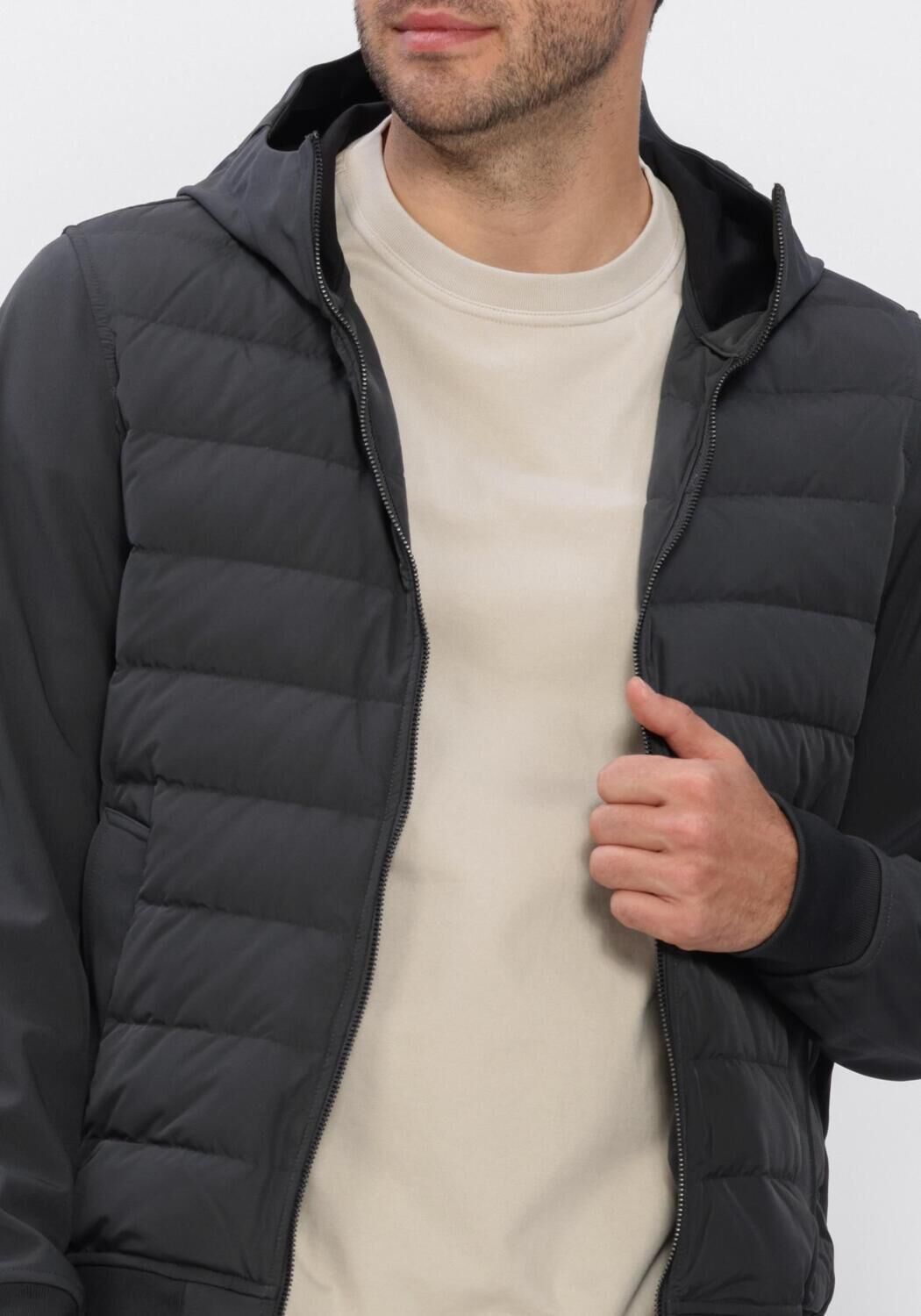 Graue AIRFORCE Jack RIVER SOFTSHELL JACKET - large