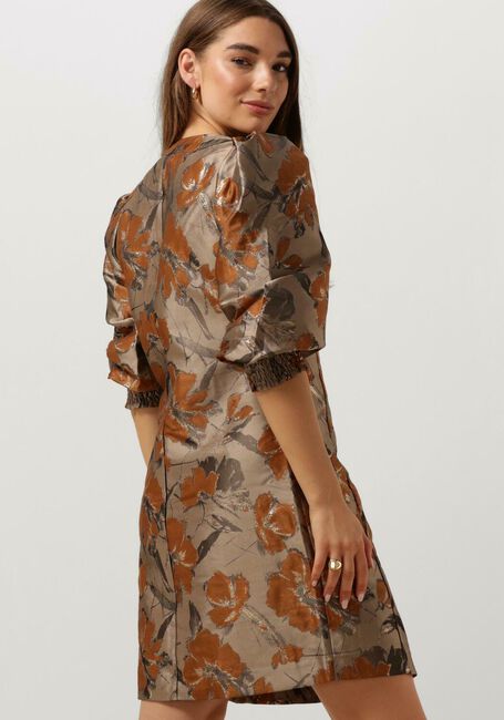 Goldfarbene BRUUNS BAZAAR Minikleid WHIRLING AMARU DRESS - large