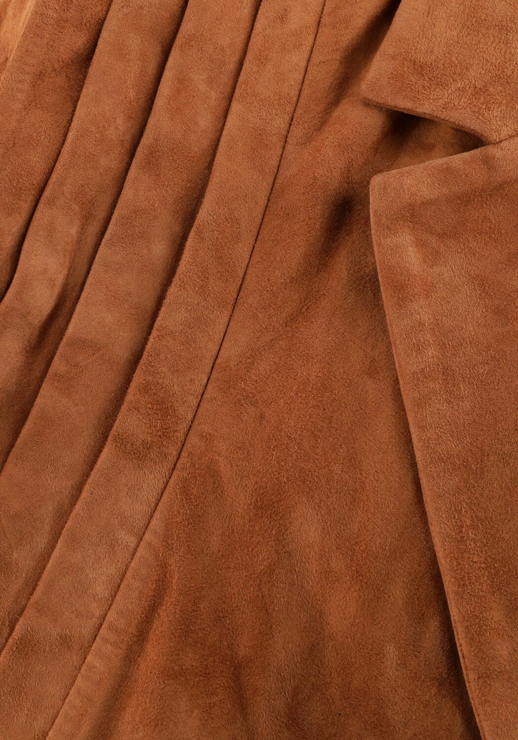 Cognacfarbene IBANA Jacken JOYCE SUEDE - large