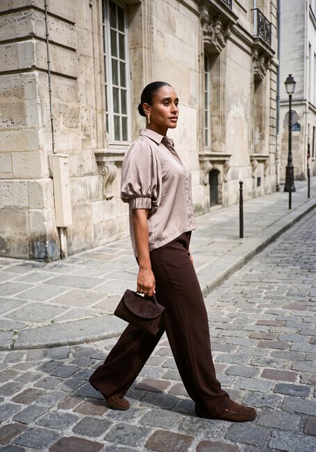 Taupe NOTRE-V Blusen NV-INKA - large
