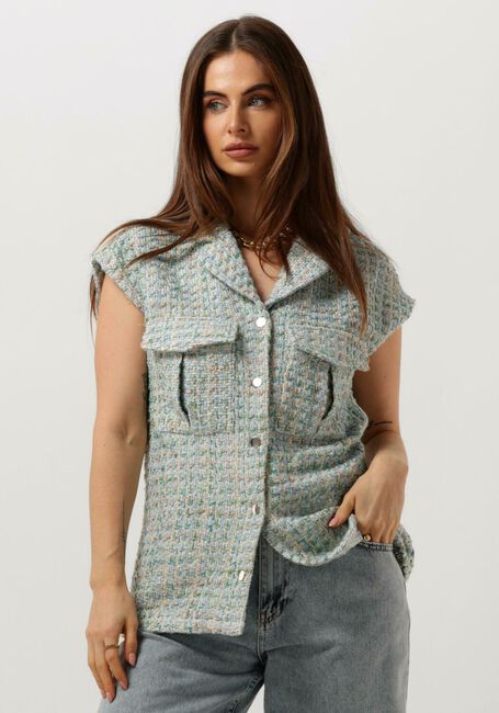 Grüne STUDIO AMAYA Gilet ROSE - large