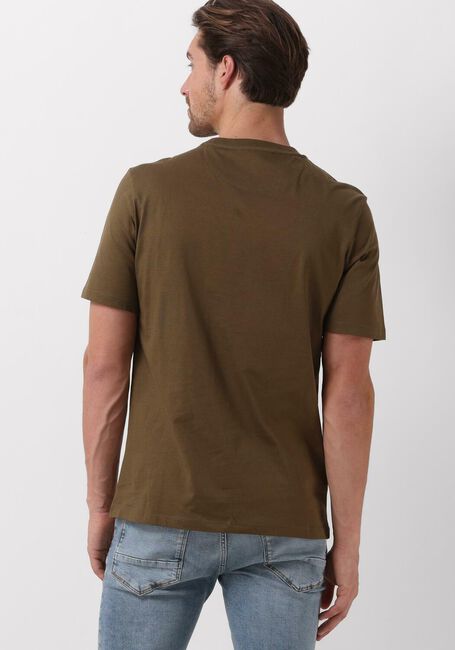 Grüne SCOTCH & SODA T-shirt ESSENTIAL LOGO BADGE T-SHIRT - large