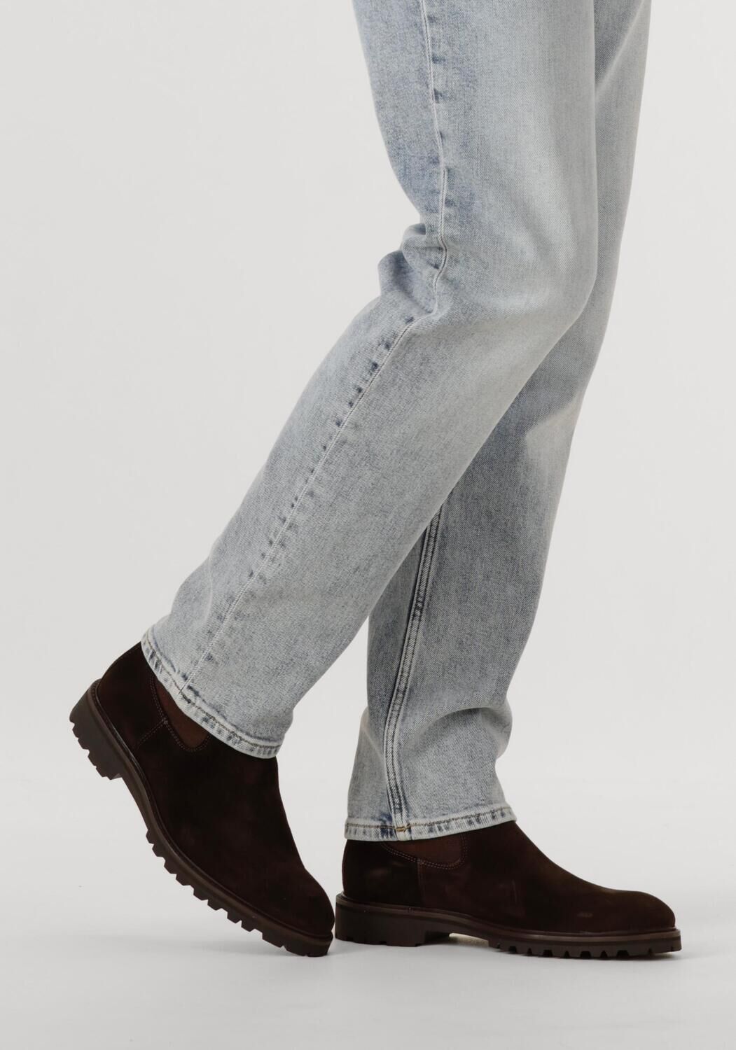 Braune FLORIS VAN BOMMEL Chelsea Boots SFM-60018 STURDI - large