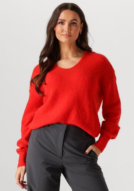 Rote MSCH COPENHAGEN Pullover MSCHHILA HOPE V PULLOVER - large