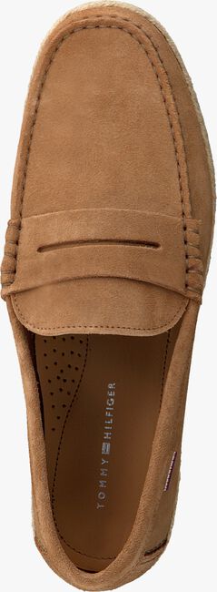 Cognacfarbene TOMMY HILFIGER Slipper CASUAL DRIVER - large