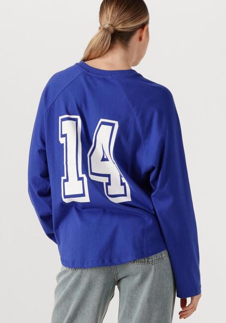 Kobalt ALIX THE LABEL T-shirt LADIES KNITTED RAGLAN LONGSLEEVE - large