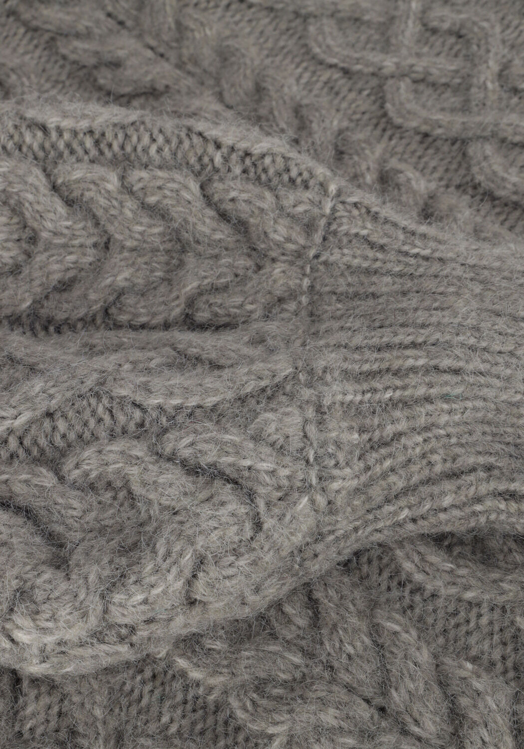 Graue IBANA Rollkragenpullover TEXANY - large