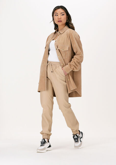 Beige IBANA Lederjack TAX - large