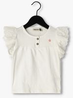 Weiße LIKE FLO T-shirt JERSEY RUFFLE TEE - medium
