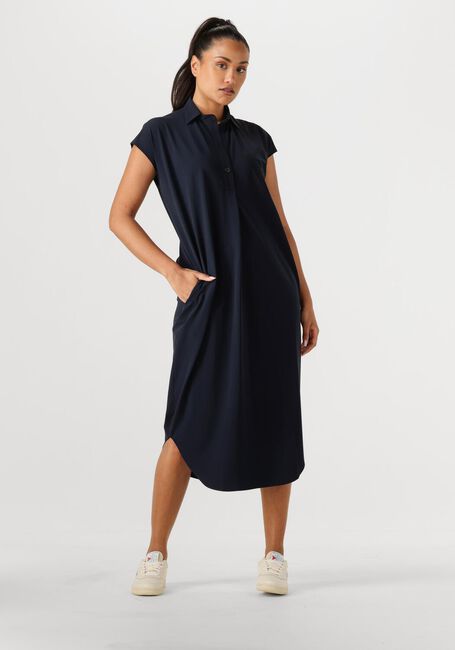 Dunkelblau PENN & INK Midikleid DRESS - large