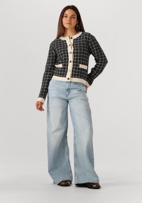 Mehrfarbige/Bunte Y.A.S. Strickjacke YASLIVIA LS SHORT KNIT CARDIGAN - large
