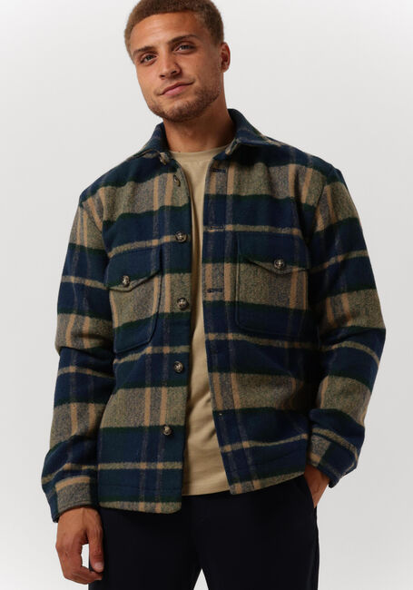 Grüne SELECTED HOMME Overshirt SLHWALTER OVERSHIRT W - large