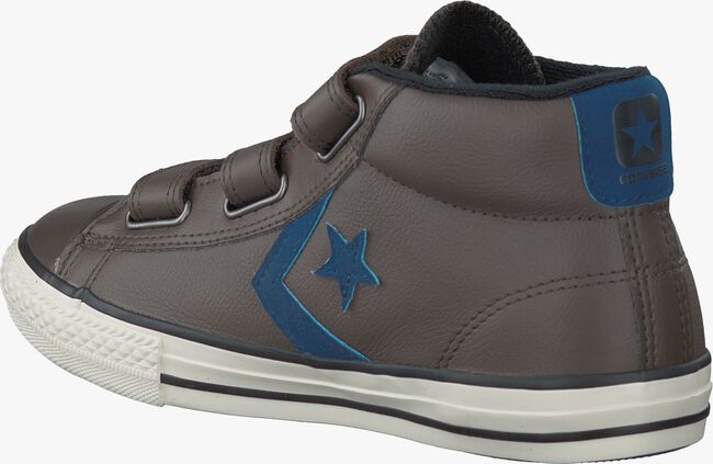 Braune CONVERSE Sneaker STAR PLAYER MID 3V KIDS - large