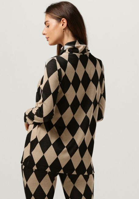 Braune ANA ALCAZAR Rollkragenpullover TURTLENECK TOP - large