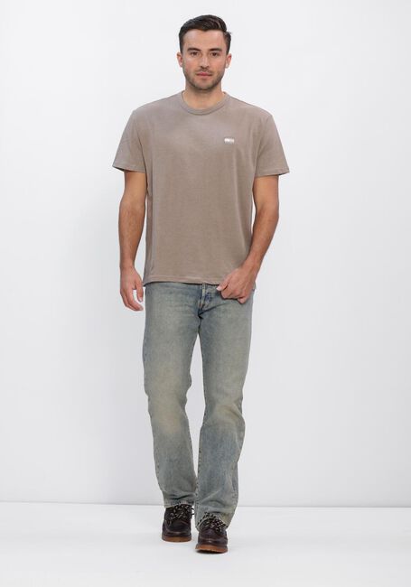 Sand TOMMY JEANS T-shirt TJM REG BADGE TEE EXT - large