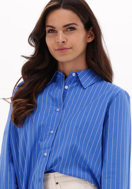 Blaue MODSTRÖM Blusen PERCY SHIRT - large
