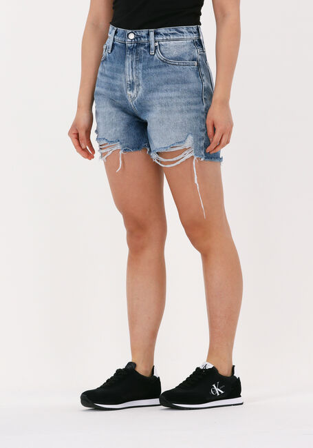 Blaue CALVIN KLEIN Kurze Hosen MOM SHORT - large