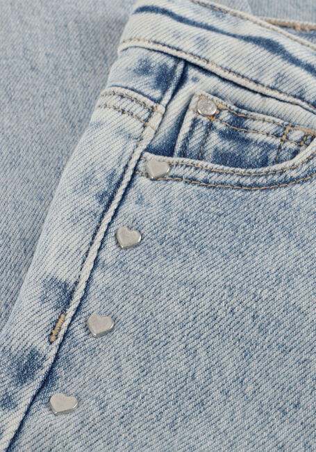 Blaue DAILY7 Lange Hosen DENIM WIDE FIT STUDS - large