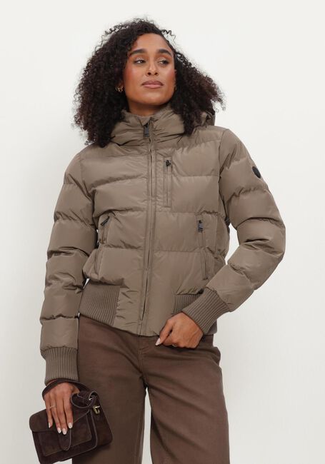 Taupe AIRFORCE Wattierte Jack TATE BOMBER - large