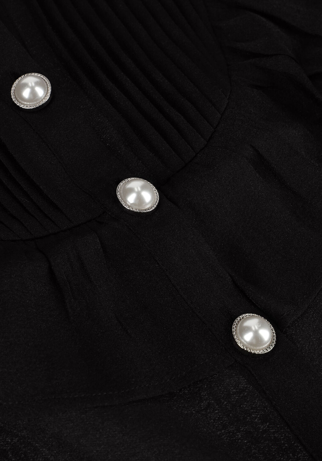 Schwarze LOLLYS LAUNDRY Blusen SPRINGSLL SHIRT LS - large