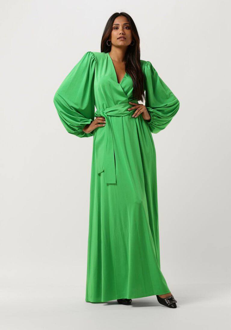 grüne access maxikleid w2-3325-307
