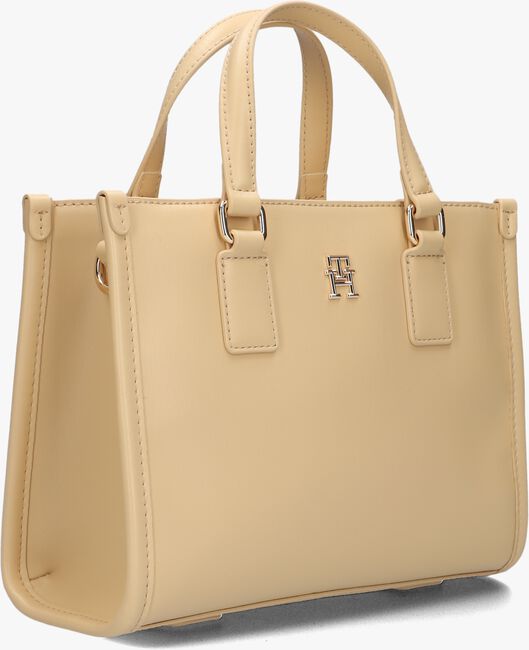 Beige TOMMY HILFIGER Handtasche TH MONOTYPE MINI TOTE - large